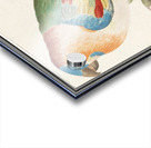 Swan in vintage style Acrylic print