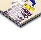 Smaller Parcels Quicker Service! Acrylic print