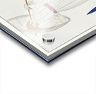 The cypress and the rose: Summer dress by Doeuillet from Gazette du Bon Ton No. 7 Pl. 70 1914 fashion illustration  by George Barbier.  Acrylic print