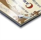 Camelot 1961 Stubis Artcraft Lithograph Poster Acrylic print