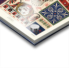 Greek pattern. 1888 edition Lornement Polychrome by Albert Racine 1825–1893. Acrylic print