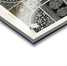 Indian pattern. 1888 edition Lornement Polychrome by Albert Racine 1825–1893. Acrylic print