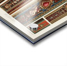 17th Century pattern. 1888 edition Lornement Polychrome by Albert Racine 1825–1893. Acrylic print