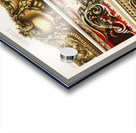 17th Century pattern. 1888 edition Lornement Polychrome by Albert Racine 1825–1893. Acrylic print