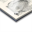 Anatolian Asia Minor pattern. 1888 edition Lornement Polychrome by Albert Racine 1825–1893. Acrylic print