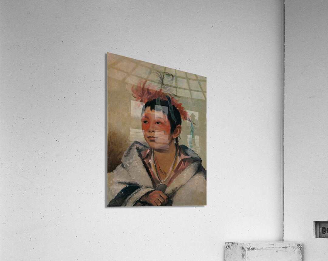 Aú-Nah-Kwet-To-Hau-Páy-O One Sitting In The Clouds a Boy 1831 Acrylic Print