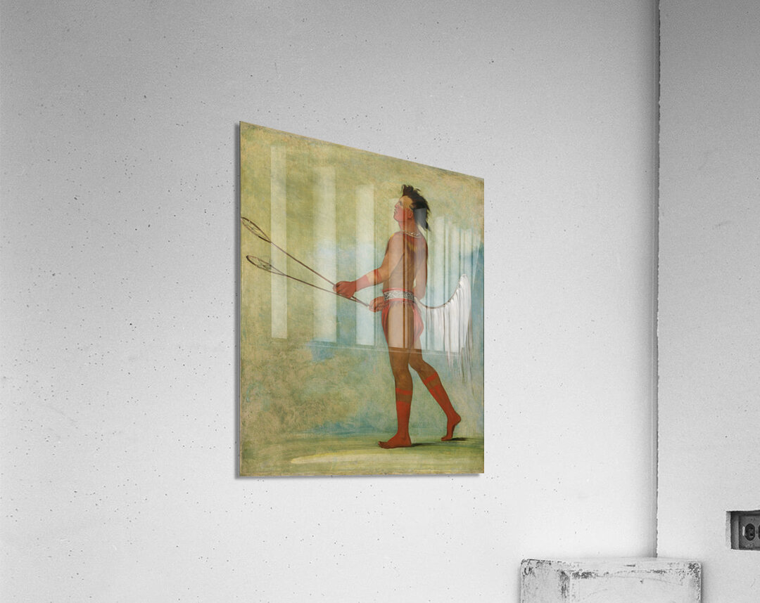 Tul-Lock-Chísh-Ko Drinks The Juice of The Stone In Ball-Player’s Dress 1834 Acrylic Print