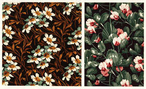 Antique illustration of the grammar of ornament pattern. 1888 edition Lornement Polychrome by Albert Racine 1825–1893.