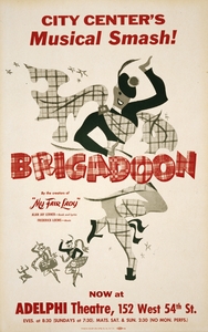 Brigadoon 1957 Artcraft Lithograph American 1905–1970  Poster