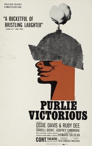 Purlie victorious 1962 Artcraft Lithograph Poster 1905–1970