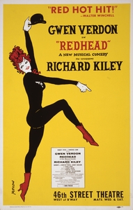 Redhead 1959 Artcraft Lithograph Poster 1905–1970