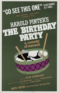 The Birthday party 1967 Artcraft Lithograph Poster 1905–1970