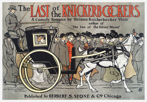 The Last of the Knickerbockers 1901 by Edward Penfield