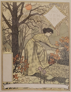 Novembre 1896-1898 Poster by Eugène Samuel Grasset