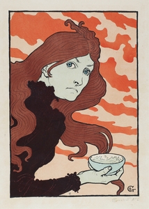Vitrioleuse The Acid Thrower 1894 Illustration by Eugène Samuel Grasset