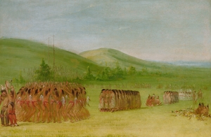 Ball-Play Dance Choctaw 1834-1835