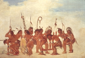 Braves’ Dance At Fort Snelling 1835-1837