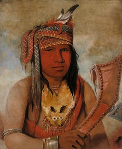 I-An-Be-W’ah-Dick Male Caribou a Brave 1836