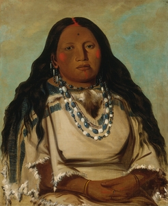 Kah-Béck-A The Twin Wife of Bloody Hand 1832