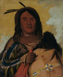 Ka-Pés-Ka-Da Shell Man An Oglala Brave 1832