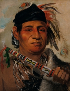 Mah-Kée-Mee-Teuv Grizzly Bear Chief of The Tribe 1831