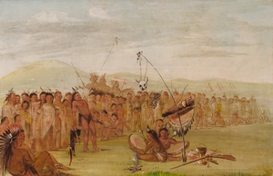 Self-Torture In a Sioux Religious Ceremony 1835-1837