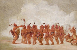 Slave Dance Sac And Fox 1835-1837