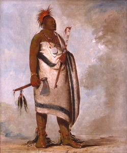 Tchong-Tas-Sáb-Bee Black Dog Second Chief 1834