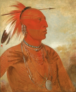 La-wáh-he-coots-la-sháw-no Brave Chief a Skidi Wolf Pawnee 1832