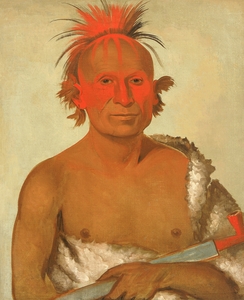 Pash-ee-pa-hó Little Stabbing Chief the Younger One of Black Hawk’s Braves 1832