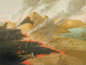 Prairie Bluffs Burning 1832