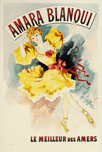 Amara Blanqui Le Meilleur Des Amers 1880-1900 Posters by Georges Meunier