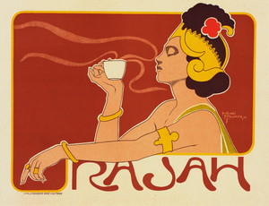 Café Rajah 1899 Posters by Georges Meunier
