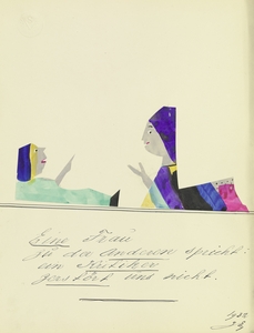 ‘Eine Frau zu der Anderen spricht …’ 1932  My Pictures Become Wilder and Wilder By John Elsas