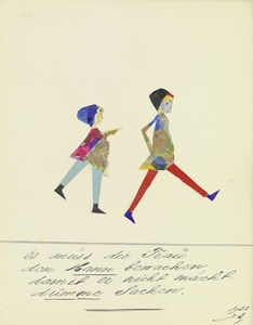 ‘Es muss die Frau den Mann bewachen …’ 1932  My Pictures Become Wilder and Wilder By John Elsas