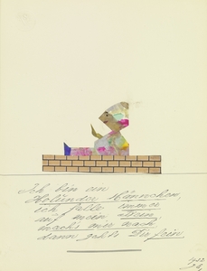 ‘Ich bin ein Holunder Männchen …’ 1932  My Pictures Become Wilder and Wilder By John Elsas