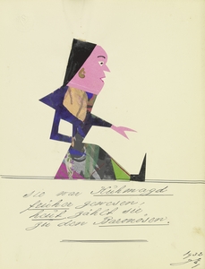 ‘Sie war Kuhmagd …’ 1932  My Pictures Become Wilder and Wilder By John Elsas