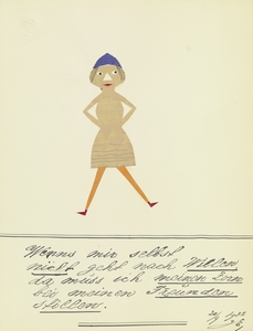 ‘Wenns mit selbst nicht geht nach Willen …’ 1932  My Pictures Become Wilder and Wilder By John Elsas