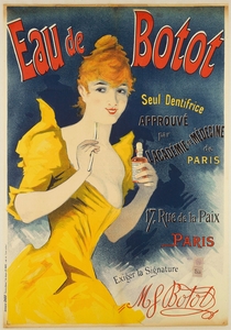 Eau De Botot 1896 Poster by Jules Chéret