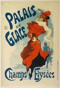 Palais De Glace Champs Elysées 1893 Poster by Jules Chéret