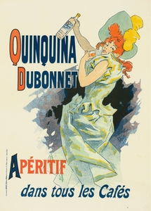 Quinquina Dubonnet 1896 Poster by Jules Chéret