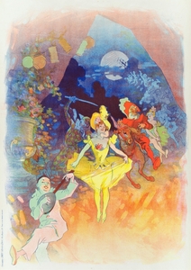 Musee Grevin 1800 Poster by Jules Chéret