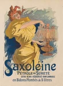 Les Maitres de L’Affiche Pl. 13 Saxoléine 1895 Poster by Jules Chéret