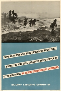 Now That Our Men Have Landed on Enemy Soil