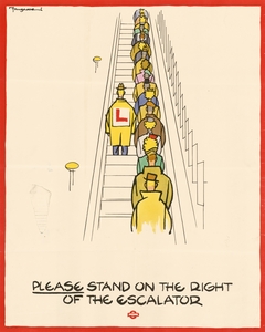 Please Stand on the Right of the Escalator