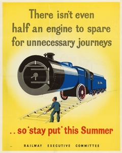 There Isn’t Even Half an Engine to Spare for Unnecessary Journeys…so ‘Stay Put’ this Summer