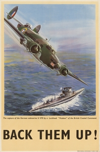 The Capture of the German Submarine U 570 by a Lockheed ‘Hudson’ of the British Coastal Command – Back Them Up!