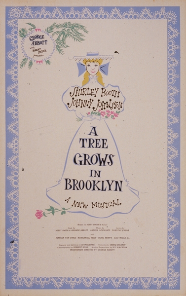 A tree grows in Brooklyn 1951 American 1905–1970 Artcraft Lithograph Poster Print