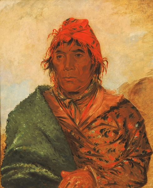Ee-Mat-Lá- King Phillip Second Chief 1838 Print