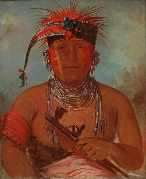 George Catlin Wée-Ke-Rú-Law He Who Exchanges 1832 Print